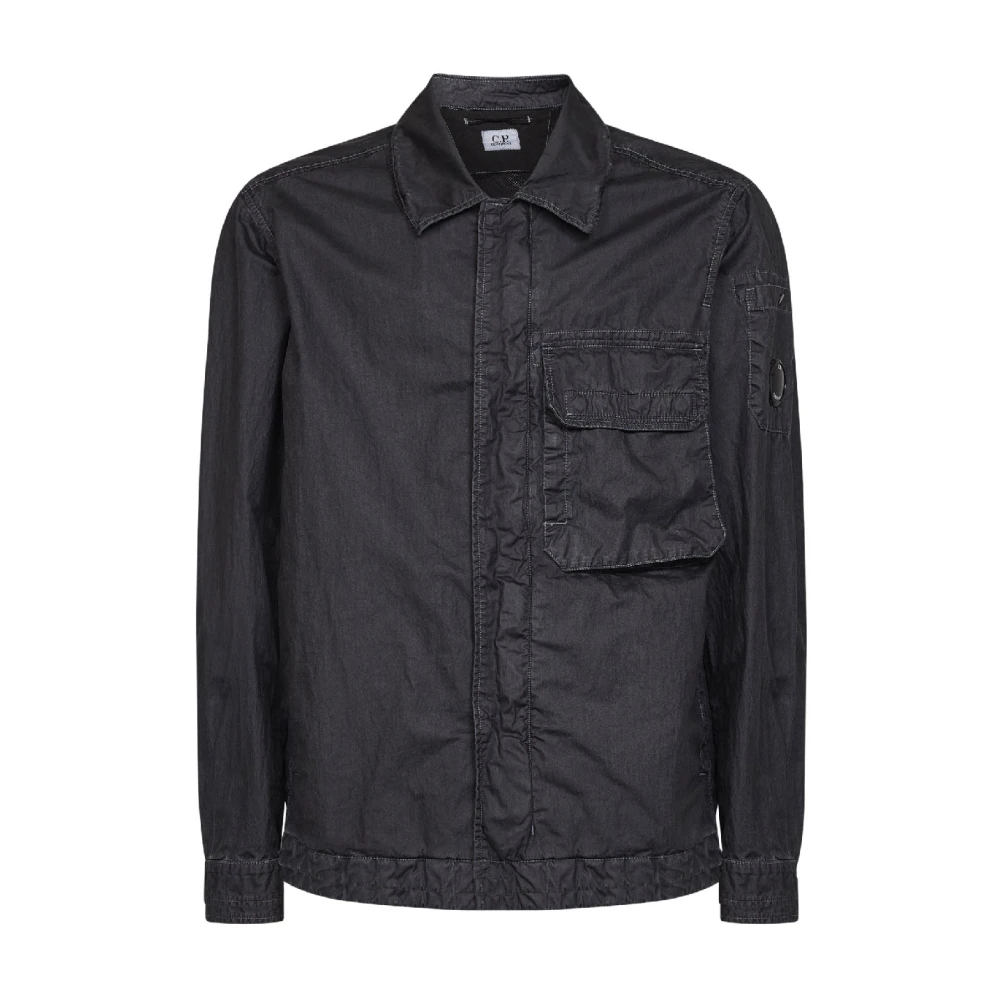 C.p. Company Black Cp Company Coats - Male - Light Jackets - L - Jackets