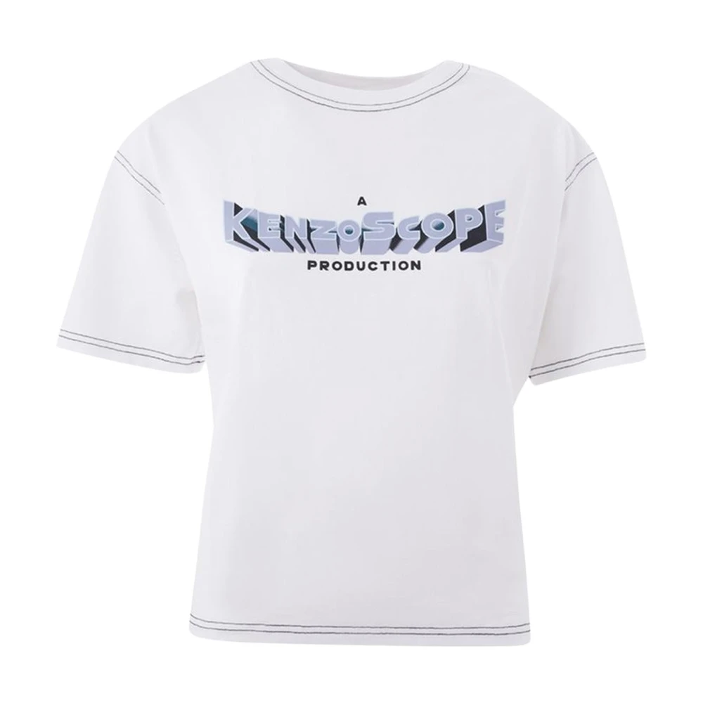 Kenzo Katoenen T-shirt Casual Comfortabel Wit White