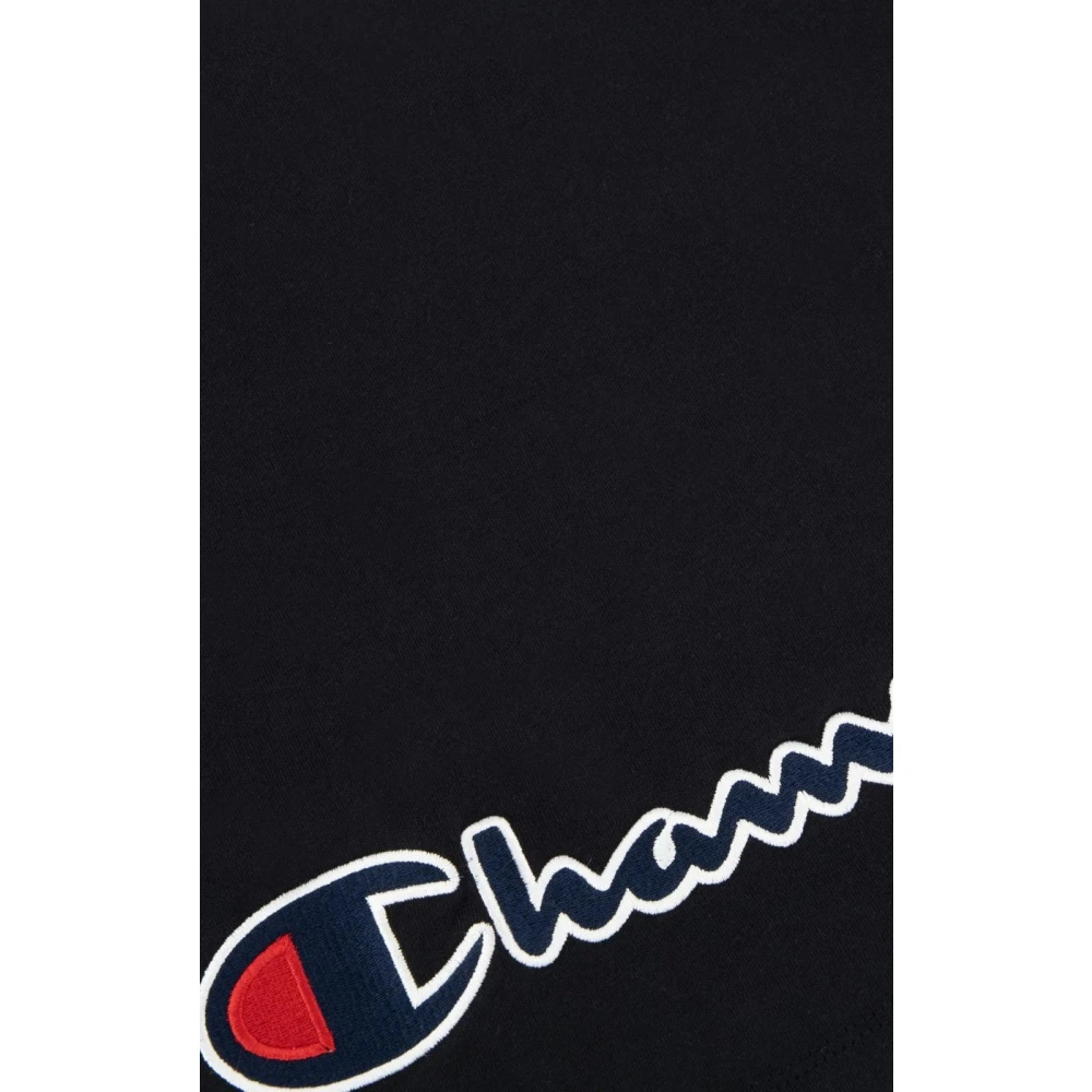 Champion T-Shirts Black Dames