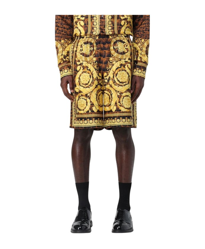 shorts-en-soie-imprimee-baroque