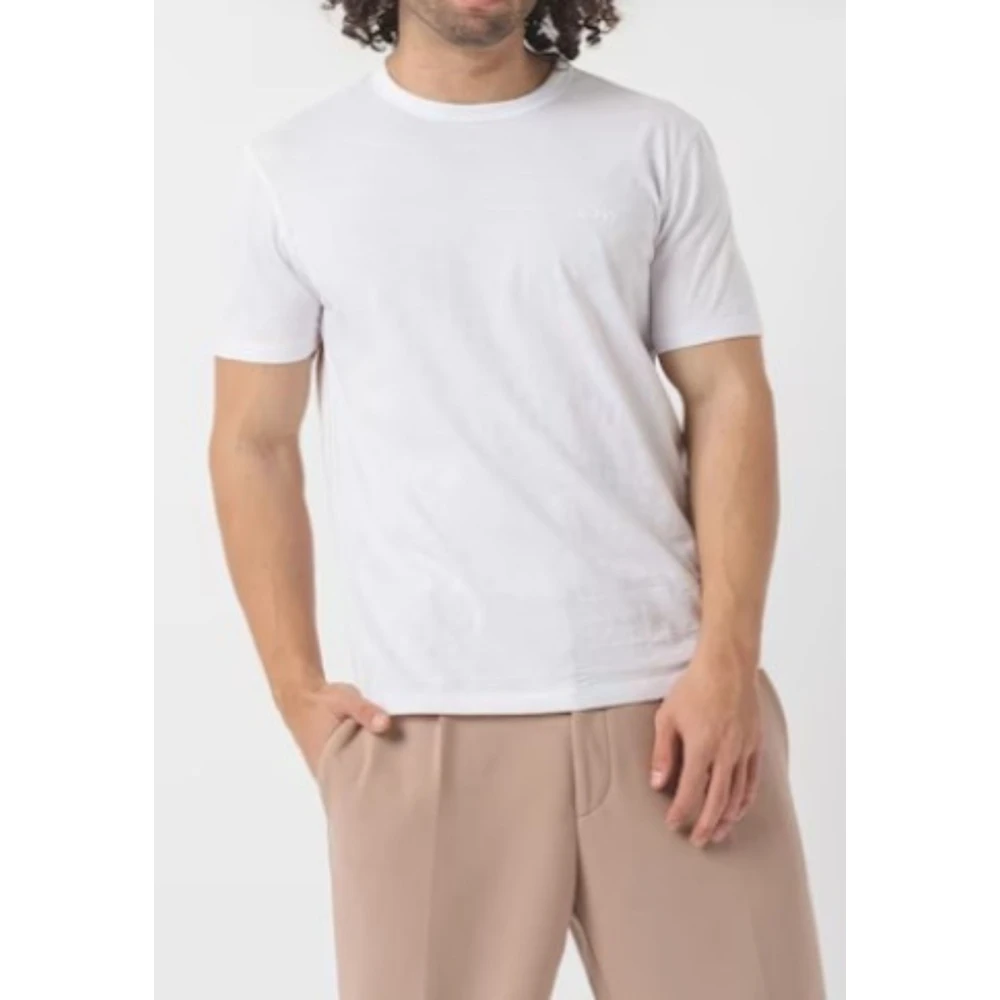 Hugo Boss Mannen Casual Tee Tegood White Heren