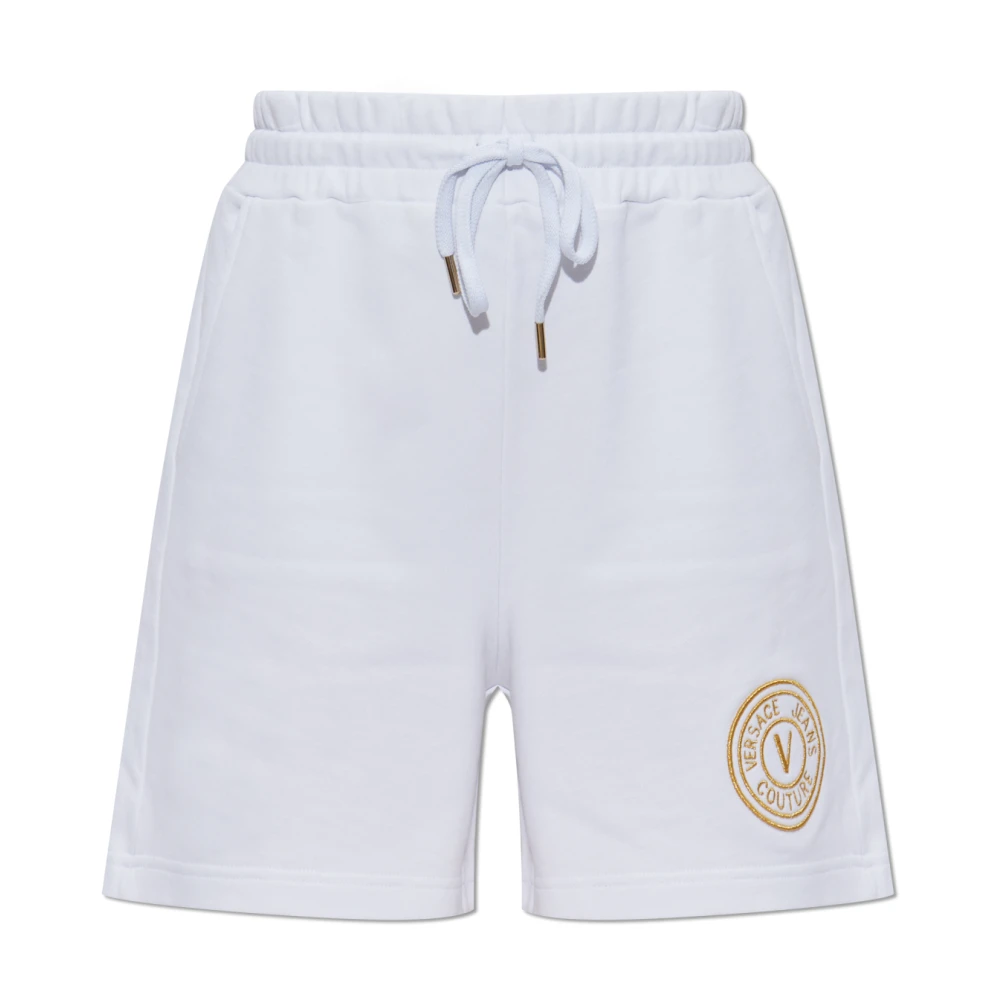 Shorts med brodert logo