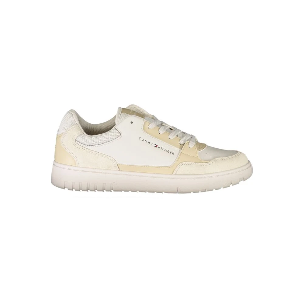 Tommy Hilfiger Men's Beige Sneakers, 10 Uk, Modern Flair Sneaker
