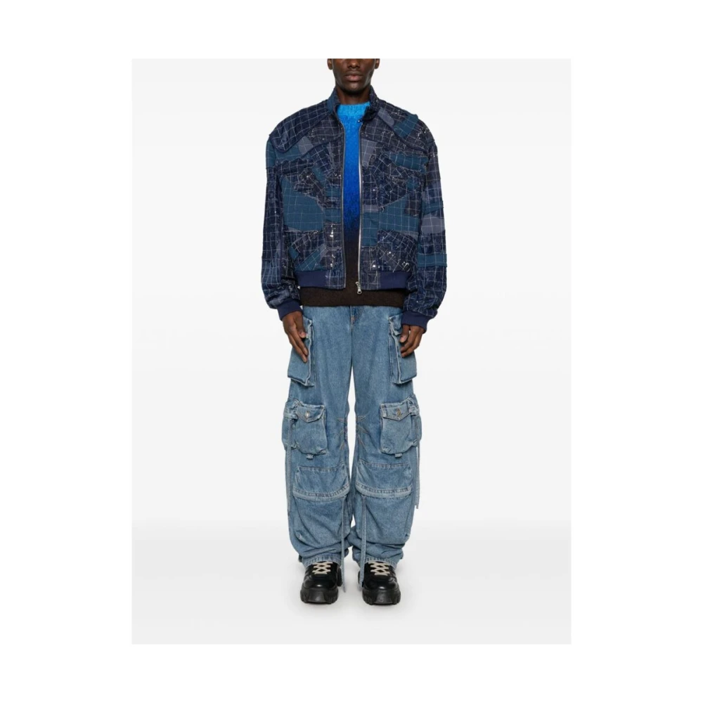 Who Decides War Flight Window Indigo Outerwear Blue Heren