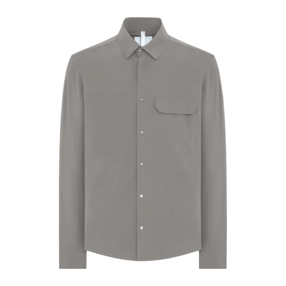 Duno Men's Gray Light Jackets, L, Ronan-Trevi Technical Jacket