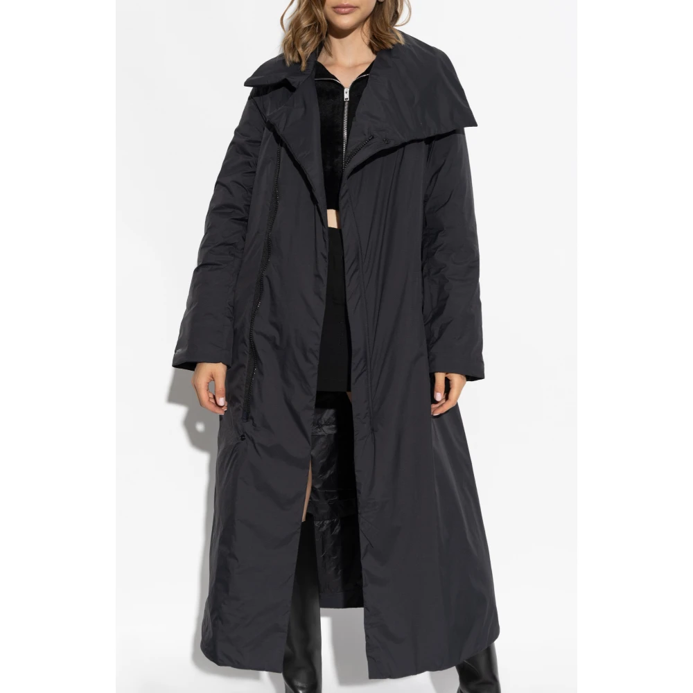 Y-3 Jas met kraag Black Dames