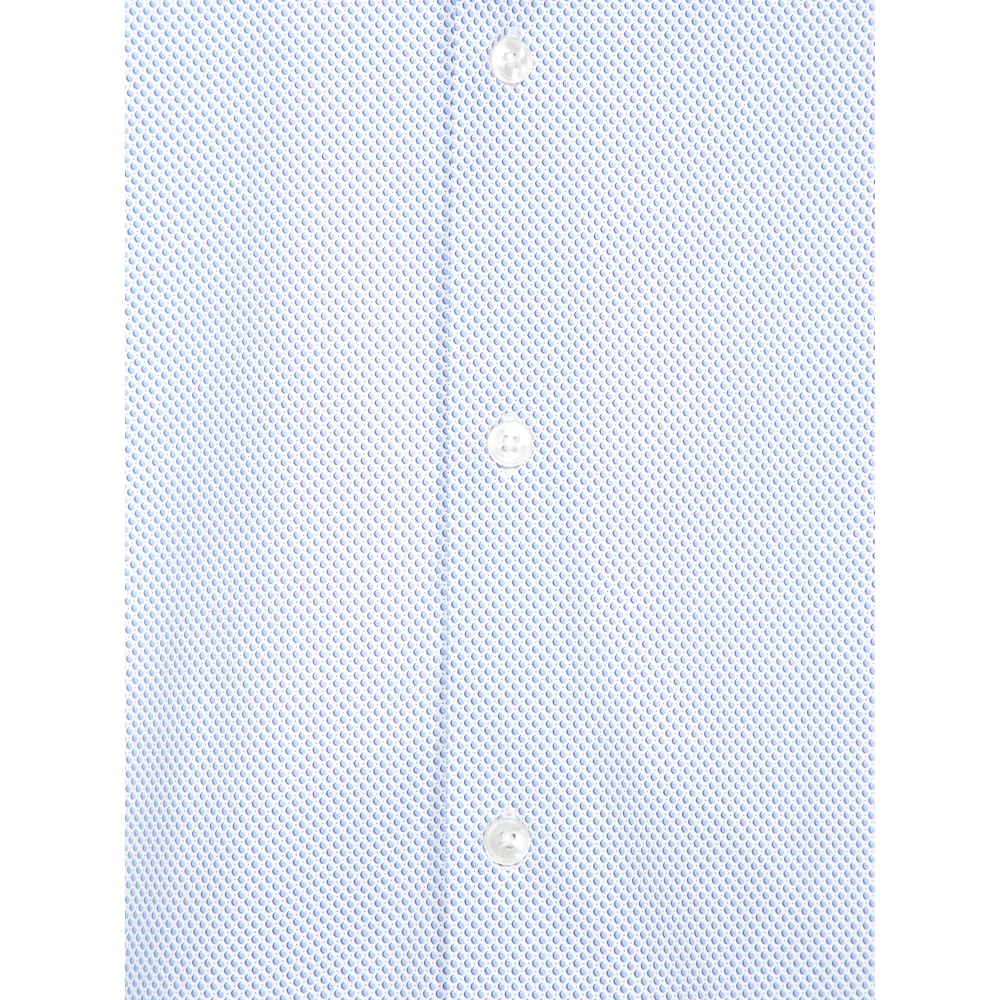 Dell'oglio Blauw Overhemd voor Mannen Stijlvol Blue Heren