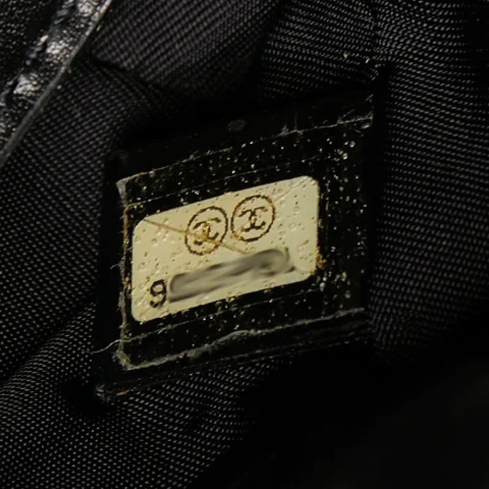 Chanel Vintage Pre-owned Canvas chanel-bags Brown Dames
