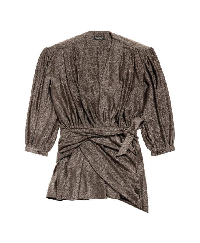 glitter-draped-minidress-with-v-neck