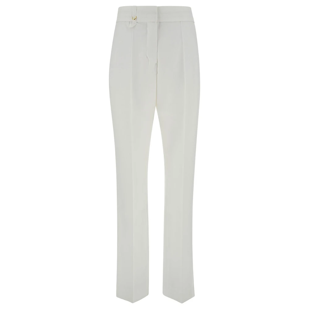 Jacquemus Witte Broek White Dames