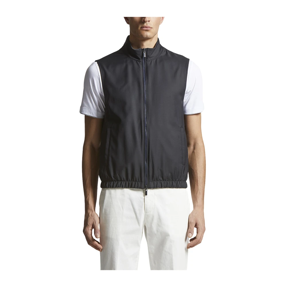 Peserico - Jackets > Vests - Blue - Peserico - Modalova