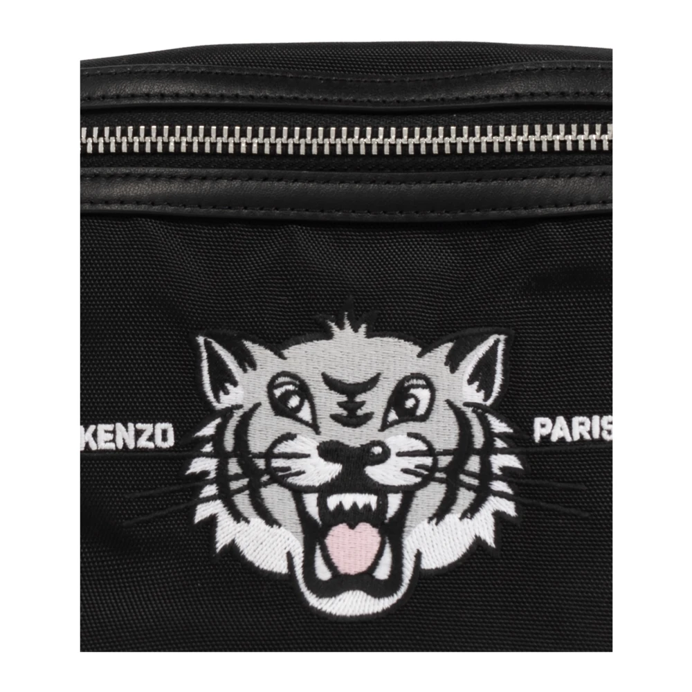 Kenzo Heuptas met tijgerhoofdmotief Black Heren