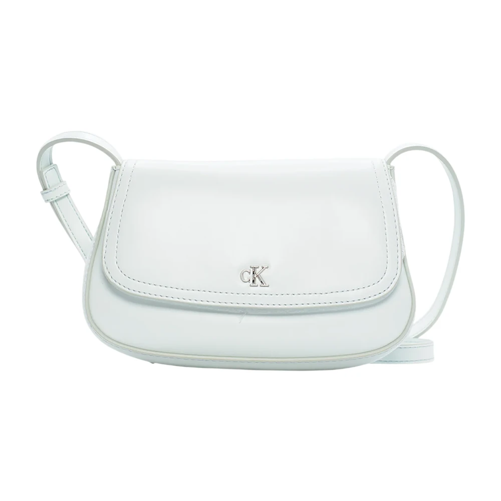 Calvin Klein Women's Green Cross Body Bags, One Size, Monogram Camera Crossbody Bag