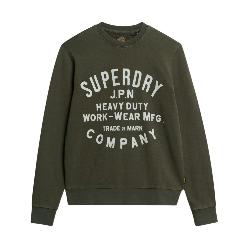 Superdry Uomo Verde Felpe, S, New,