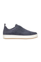 sneakers-bleues-en-daim-avec-mousse-a-memoire