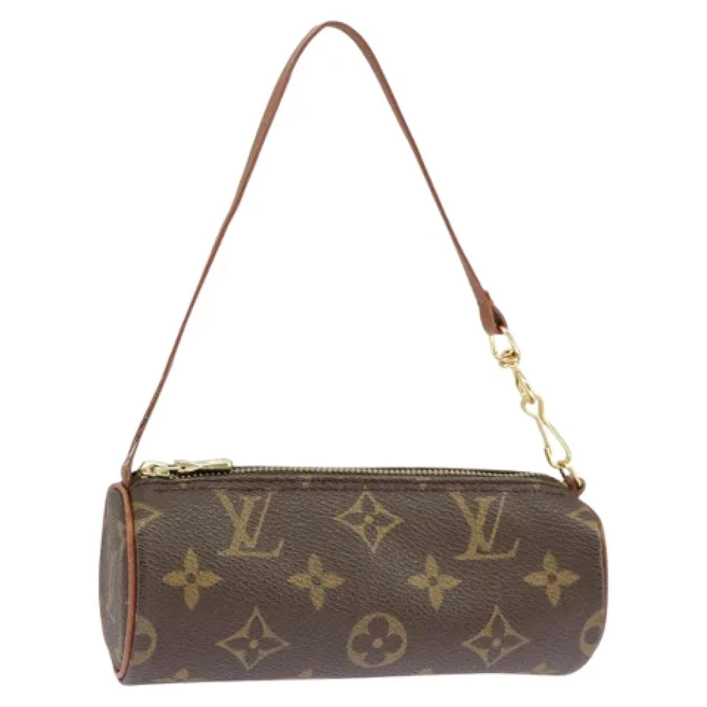 Louis Vuitton Vintage Pre-owned Canvas pouches Brown Dames