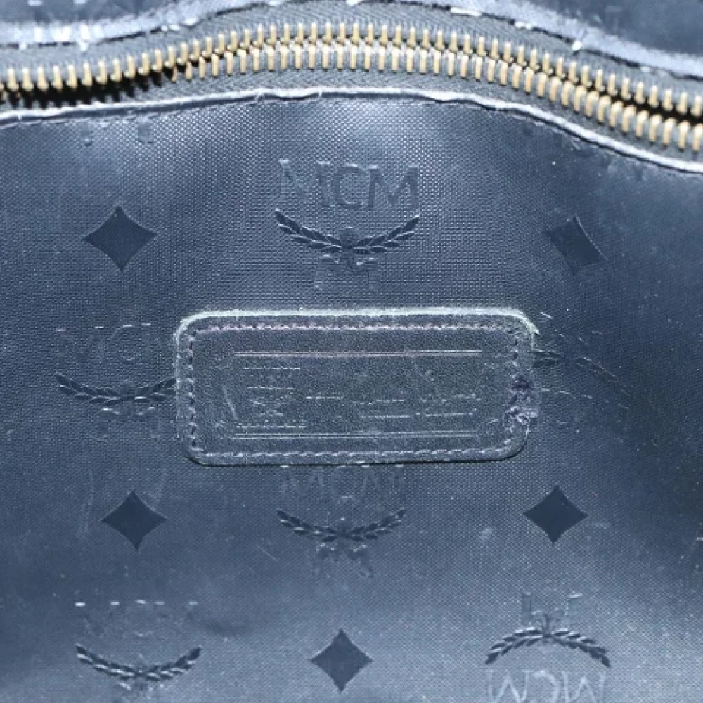 MCM Pre-owned Leather shoulder-bags Black Dames