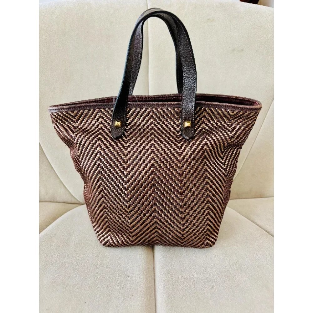 Hermès Vintage Pre-owned Leather totes Brown Dames