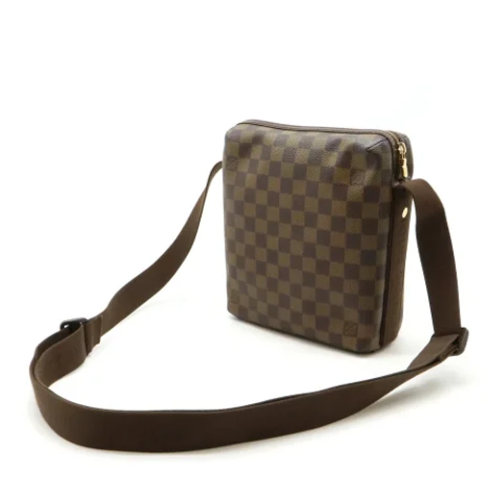 Louis Vuitton Vintage Pre-owned Plastic shoulder-bags Brown Dames