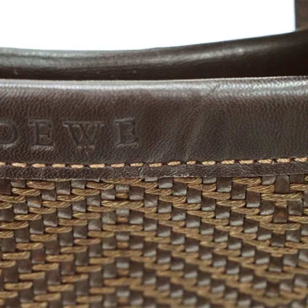 Loewe Pre-owned Fabric totes Brown Dames