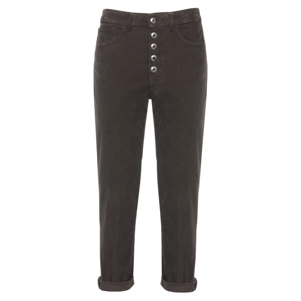 Dondup Donna Marrone Jeans, W28, New,