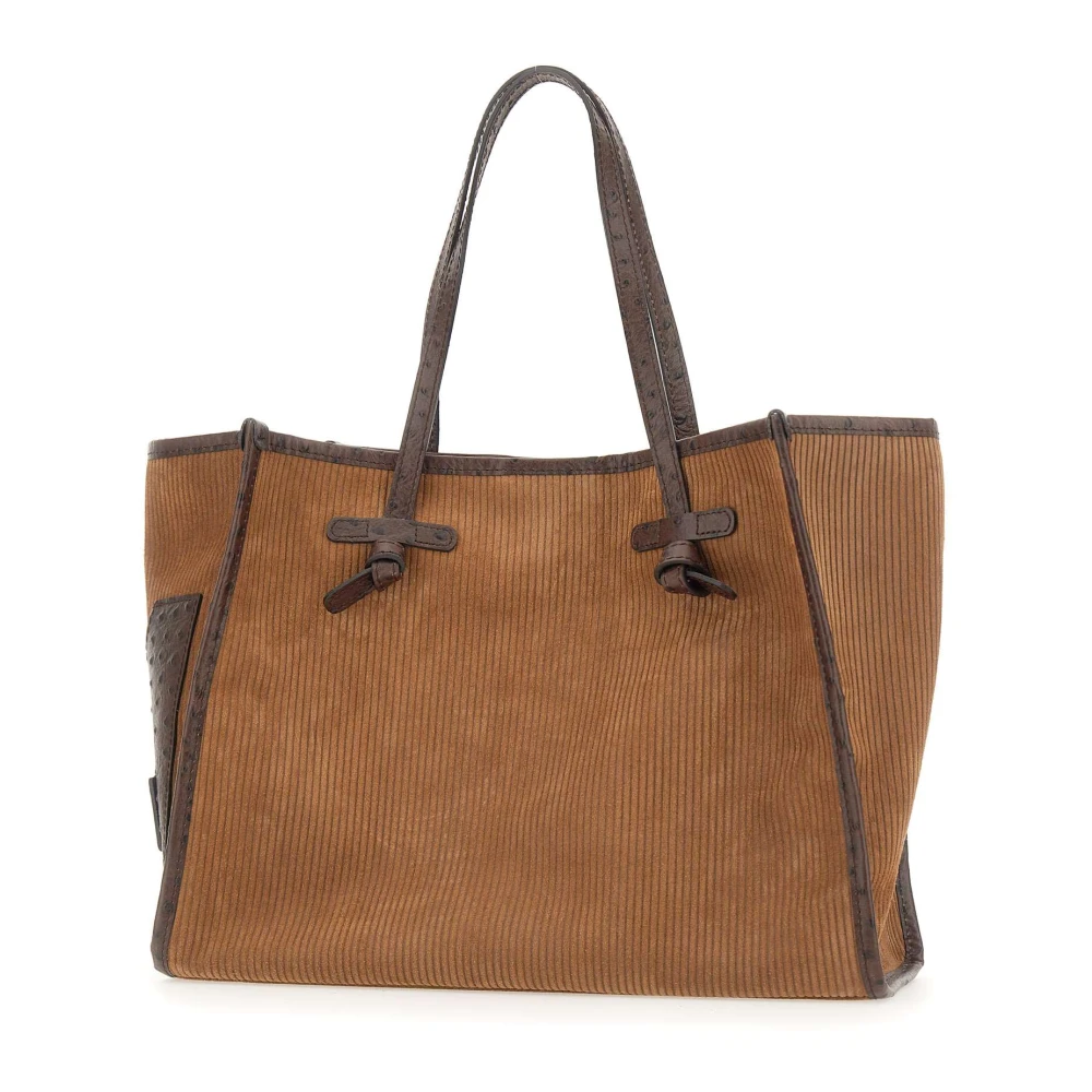 Gianni Chiarini Women's Brown Shopping Bags, One Size, Marcella Shoulder Bag