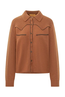 Cropped Western Shirt
