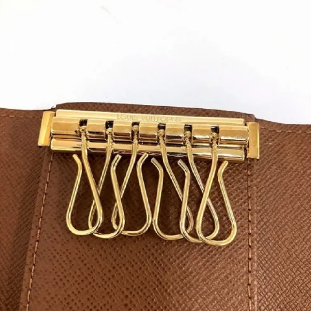 Louis Vuitton Vintage Pre-owned Canvas key-holders Brown Dames