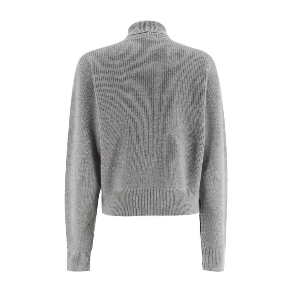 Fabiana Filippi Gebreide Coltrui Sweater Gray Dames