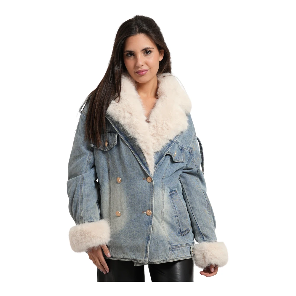 Fracomina Donna Blu Giacche, S, New,