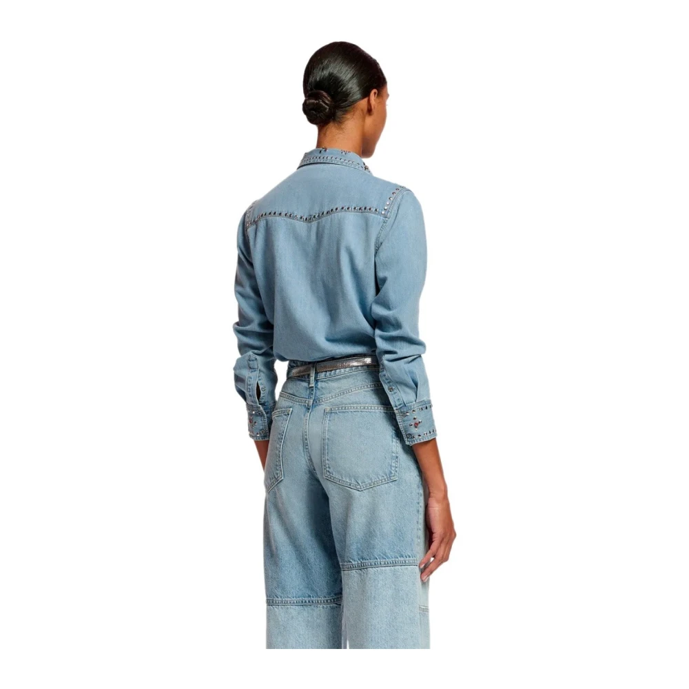 Essentiel Antwerp Denim Shirts Blue Dames