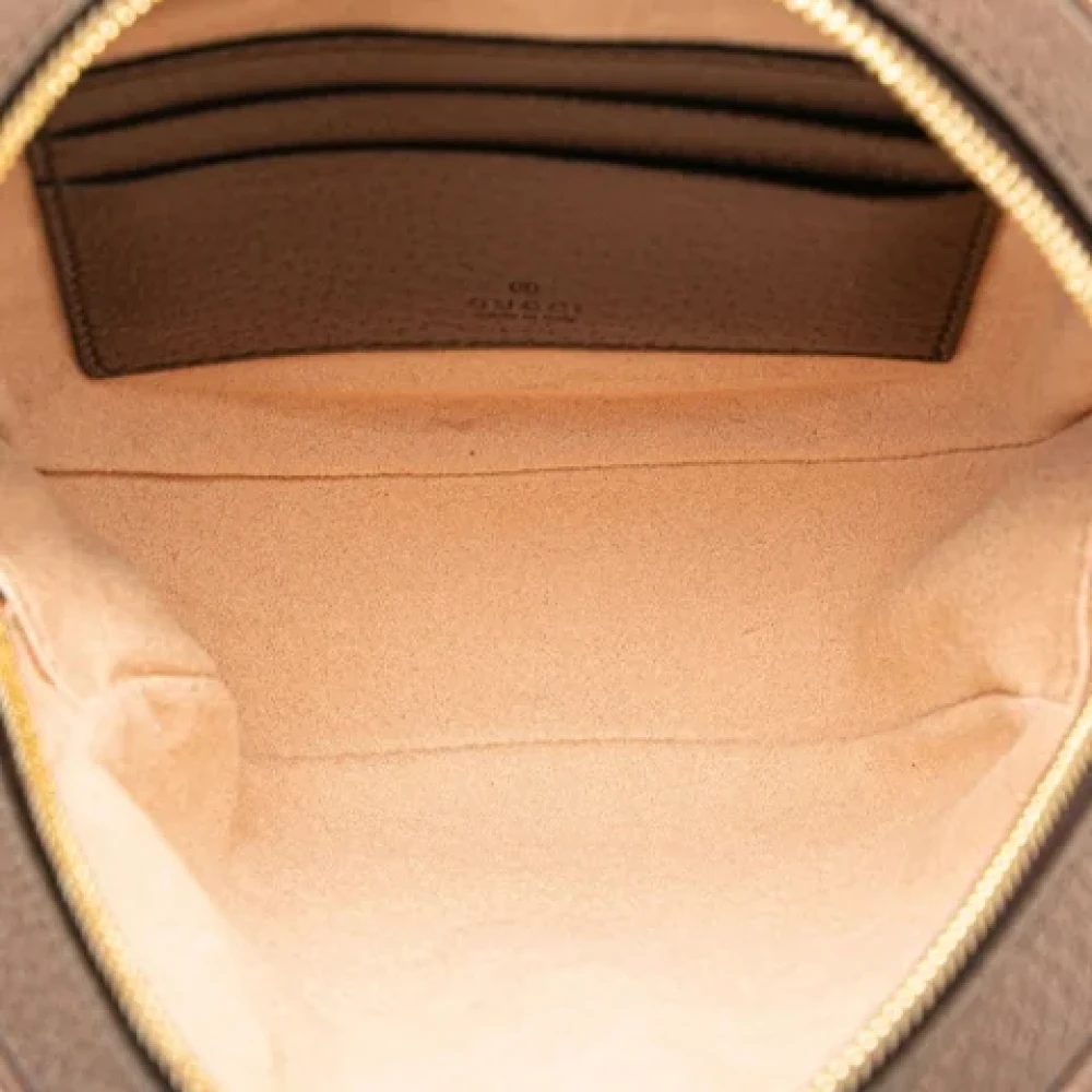 Gucci Vintage Pre-owned Plastic gucci-bags Beige Dames