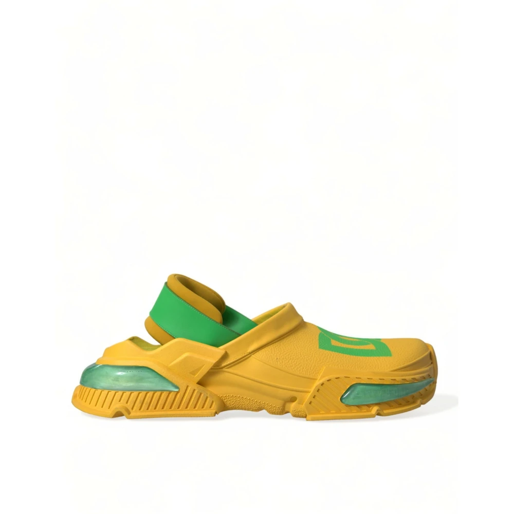 Dolce & Gabbana Hombre Amarillo Zapatos, Talla: 44 Eu