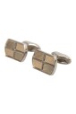 silver-and-gold-brass-cufflinks