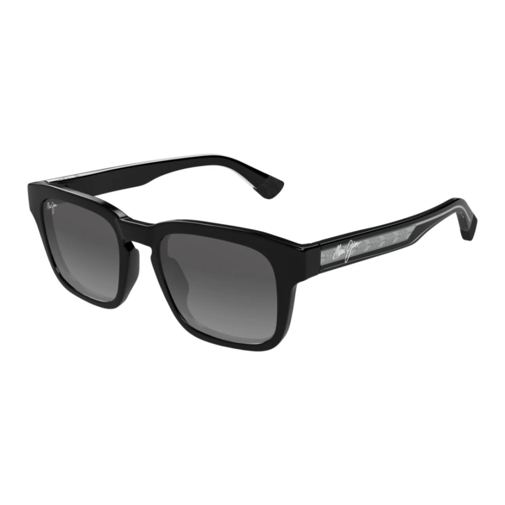 Maui Jim Unisex Black Maluhia Sunglasses - Sunglasses - 52 Mm - Accessories