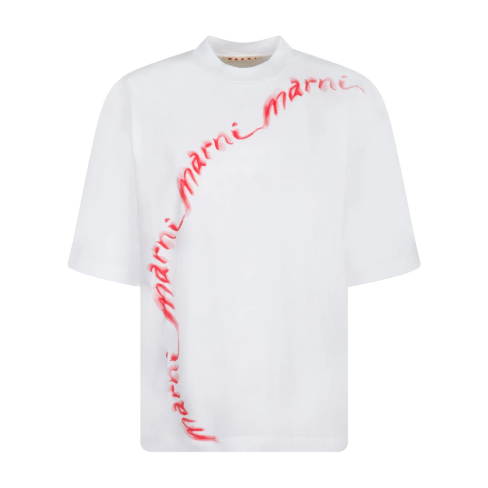 Marni - Tops > T-Shirts - White - Marni - Modalova