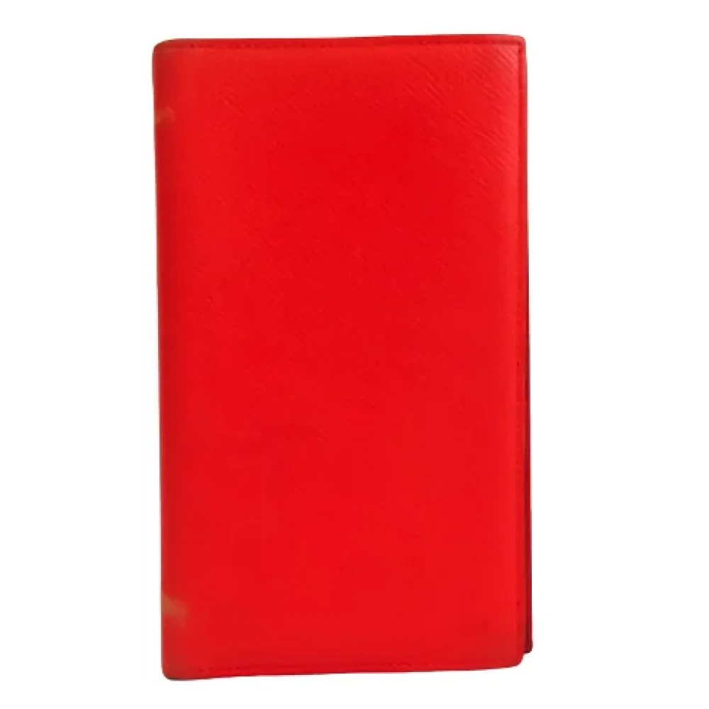 Hermès Vintage Begagnade plånböcker Red, Dam