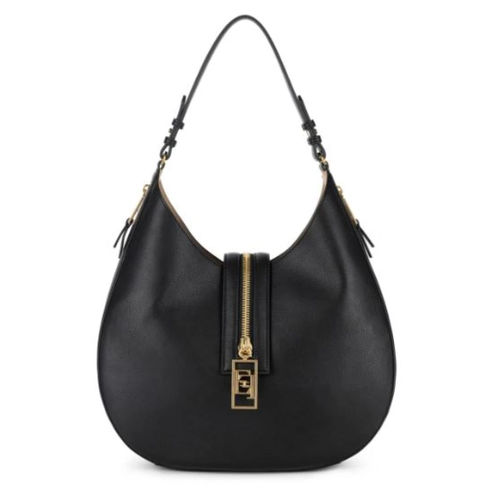 Elisabetta Franchi Zwarte tassen voor een stijlvolle uitstraling Black Dames