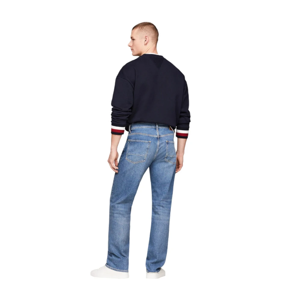 Tommy Hilfiger Klassieke Straight Fit Denim Jeans Blue Heren