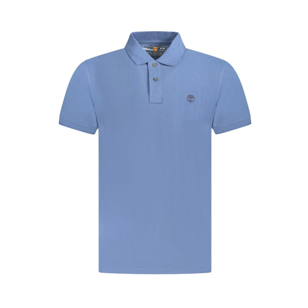 Timberland Men's Blue Polo Shirts, 2XL, Short Sleeve Polo