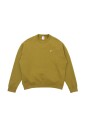 sweat-col-rond-en-molleton-vert-beige