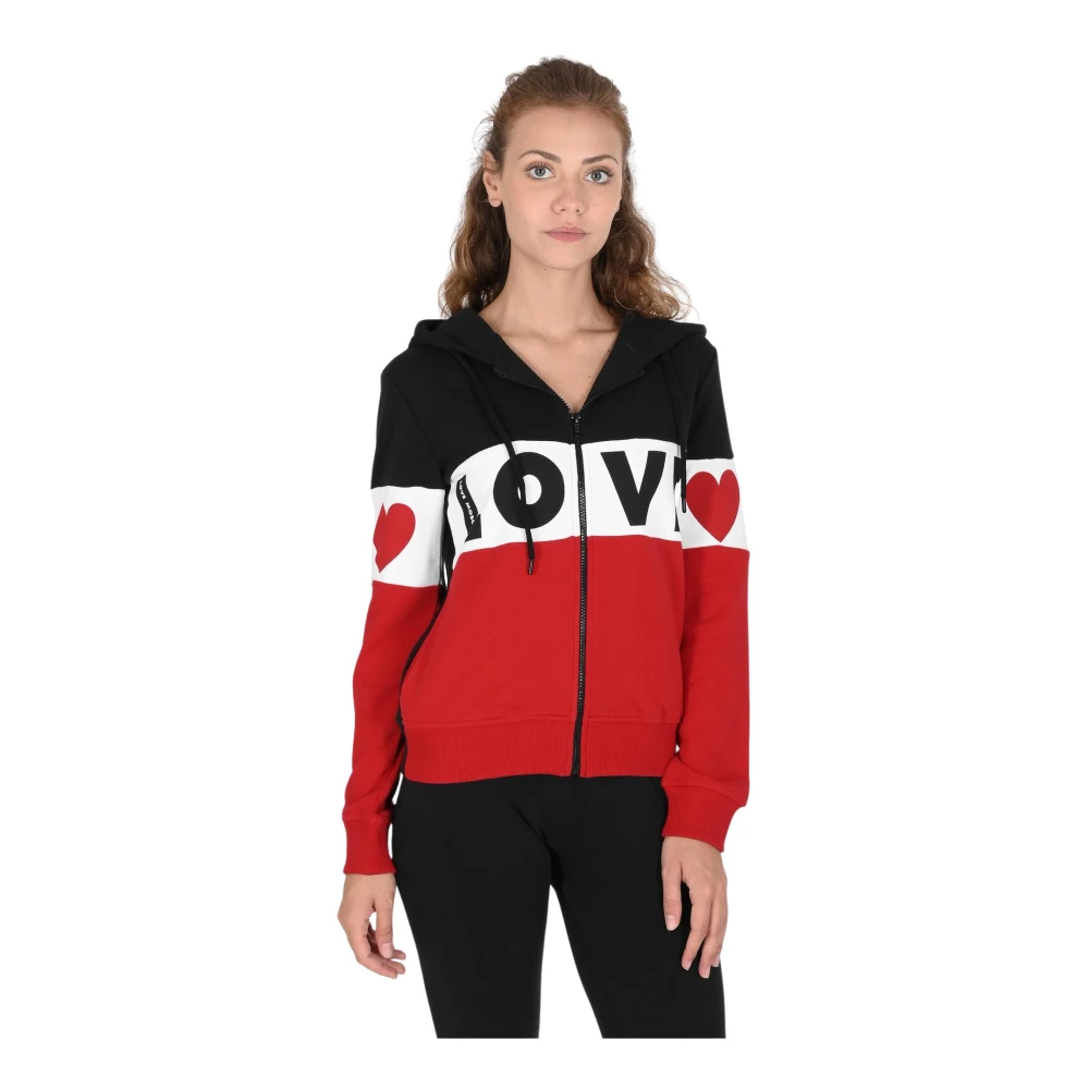 Sweatshirts & Hoodies > Zip-throughs - - Love Moschino - Modalova