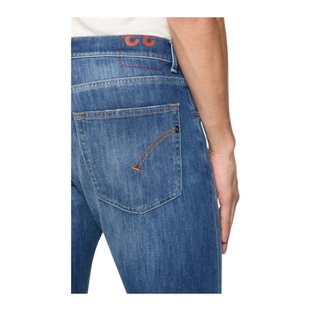 Dondup Slim-Fit Stijlvolle Jeans Blue Heren