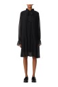 elegante-robe-noire-plissee-mini