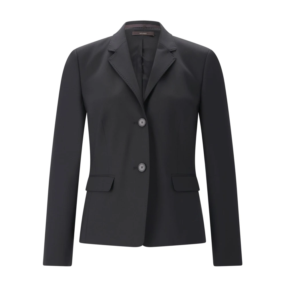 Windsor Donna Nero - Blazer Monopetto - Jackets - S