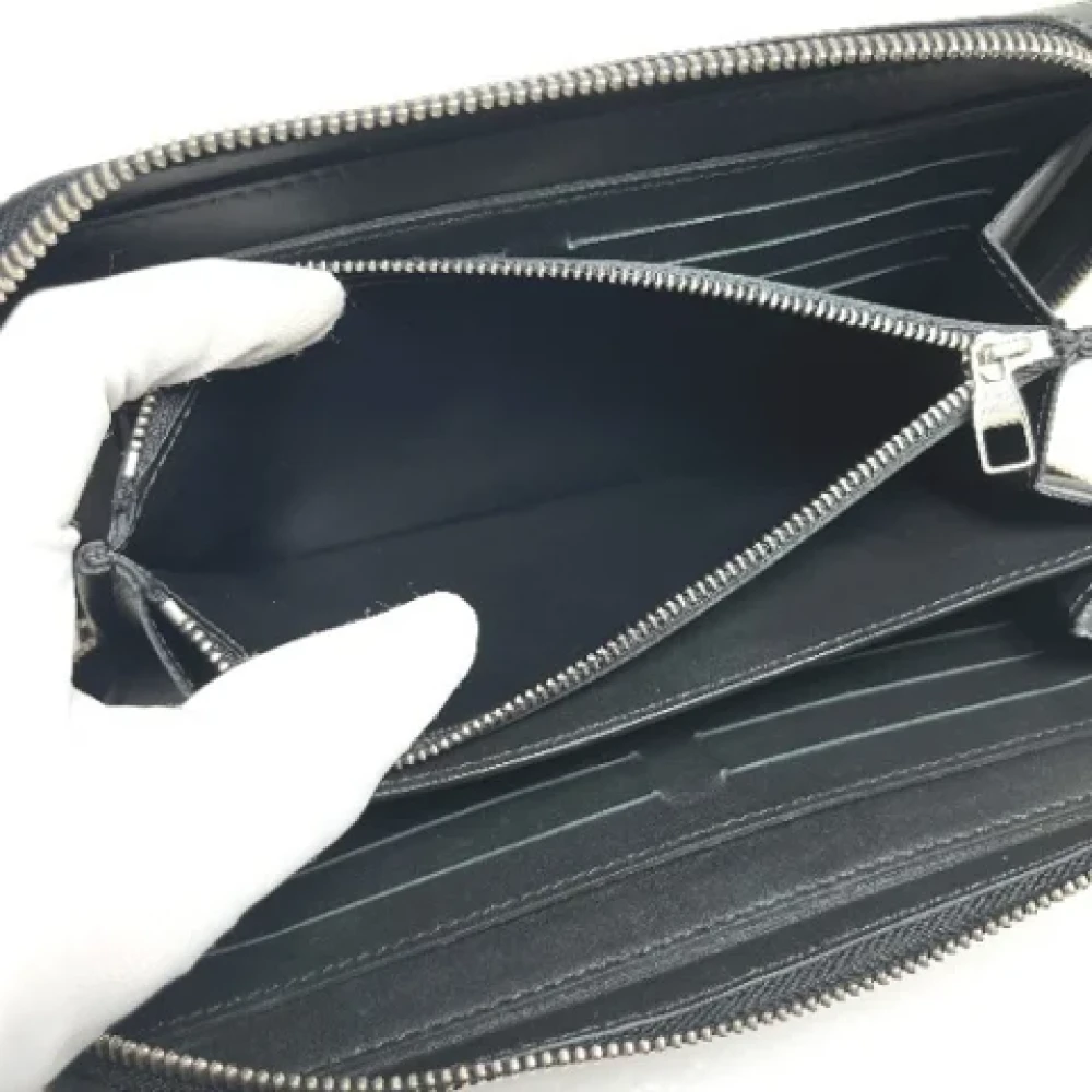 Louis Vuitton Vintage Pre-owned Canvas wallets Blue Heren