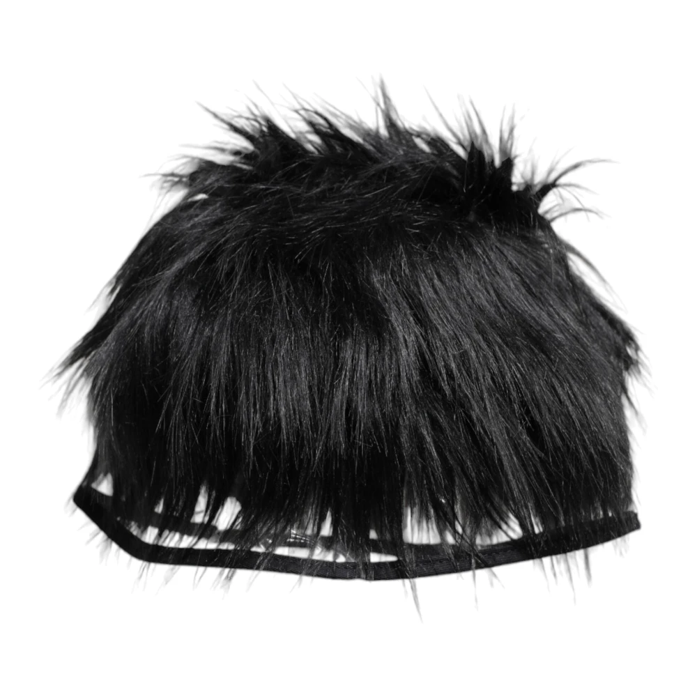 Dolce & Gabbana Unisex Black Accessories, One Size, Bucket Hat