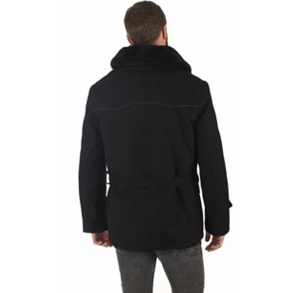 La Canadienne Zwarte Canadese militaire jas Black Heren