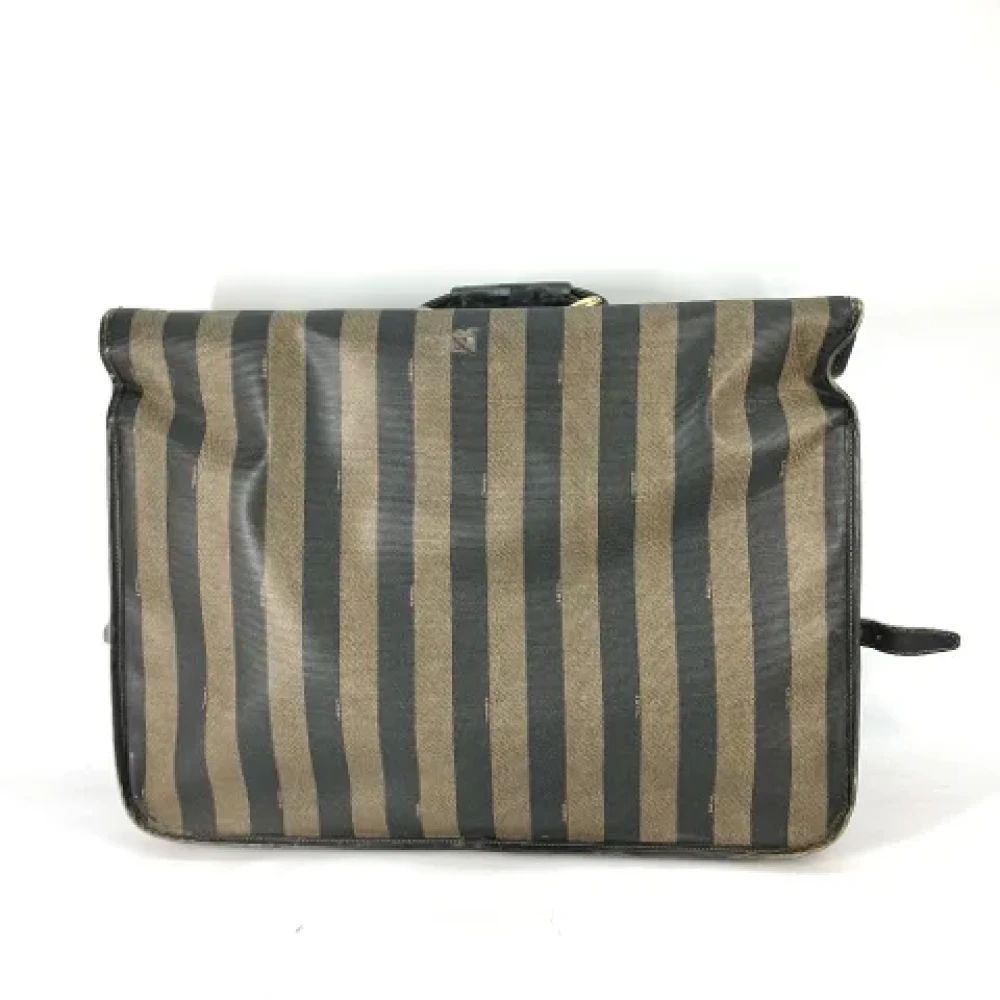 Fendi Vintage Pre-owned Fabric fendi-bags Brown Dames