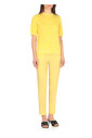 pull-en-coton-jaune-a-pois
